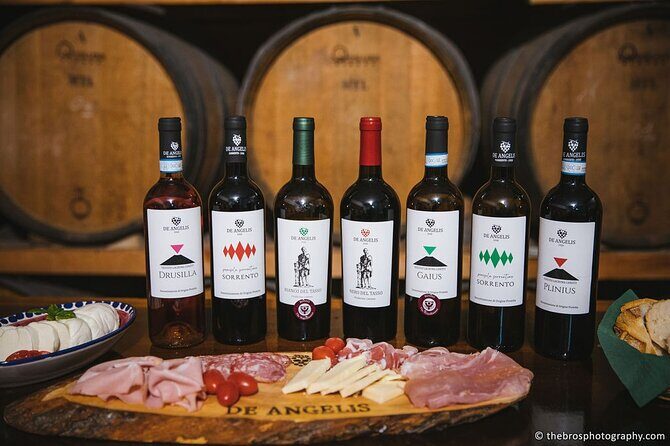 2-hour tasting of 5 wines in Sorrento - De Angelis wine tasting in Sorrento: what you’re really getting