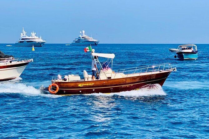 3 hours Private Capri Boat Tour - I Faraglioni: Capri’s Rock Icons Up Close (and Fast)