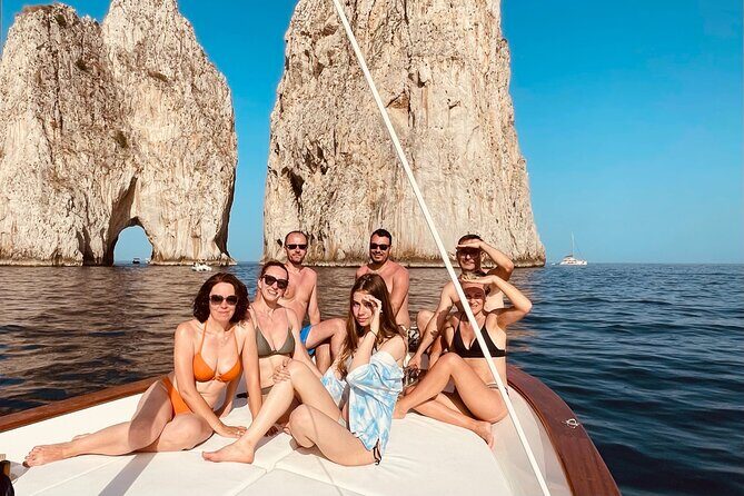 7 Hours Private Boat Experience on Capri from Positano - White Grotta: When Good Weather Helps
