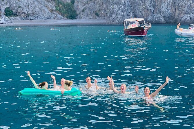 Amalfi Coast Full Day Private Boat Tour (cabin+restroom on board) - Fiordo di Furore, Dead Horse Beach, and La Praia: the dramatic coastline segment