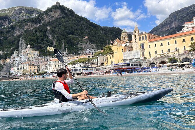 Amalfi Coast : Kayak-Snorkeling tour Pandora Cave & Hidden beach - Acquachiara cove: the swim-and-snorkel pause that slows the day down