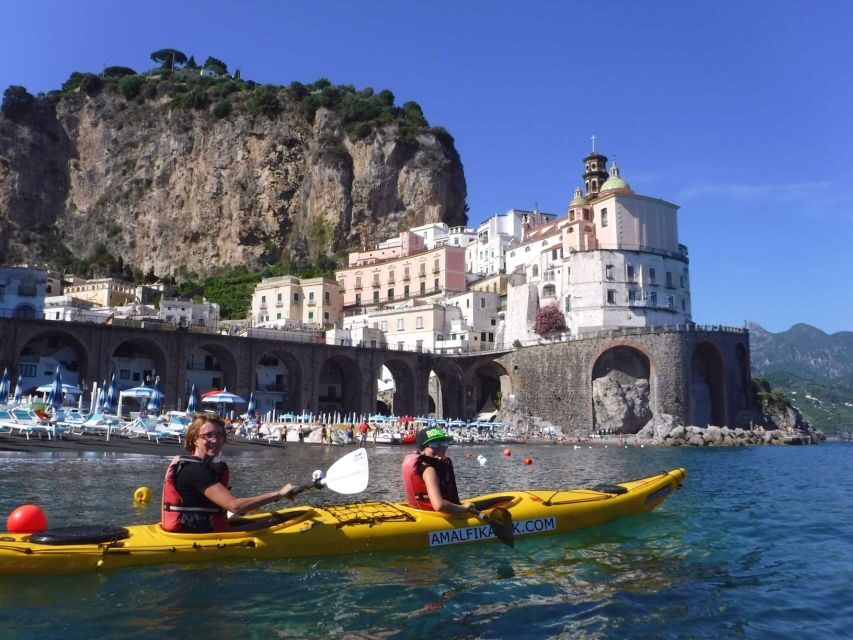 Amalfi Coast: Kayak Tour with Snorkeling and Grottoes Visit - Photos, Showers, and Small Comforts That Matter in Amalfi