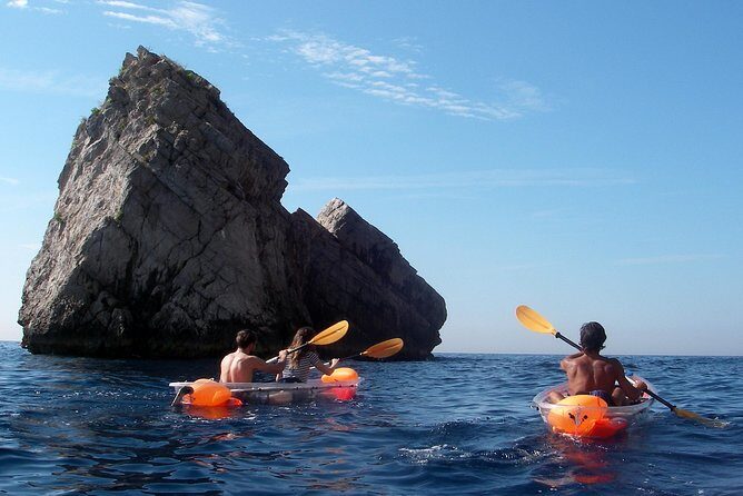 Amalfi Coast Kayak Tours from Marina del Cantone - The kayaking part: clear-bottom magic, with a real workout under the hood