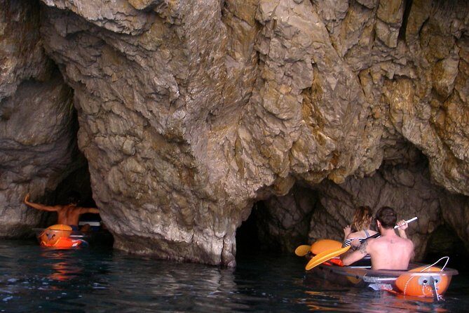 Amalfi Coast Kayak Tours from Marina del Cantone - Who should book this Jeranto kayak tour