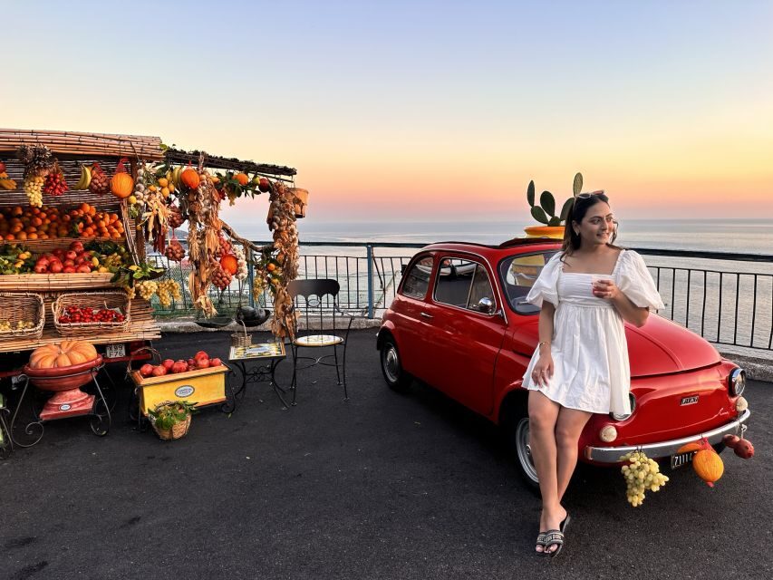 Amalfi Coast: Photo Tour with a Vintage Fiat 500 - Media Quality: iPhone 16 Pro Max That’s Made to Share