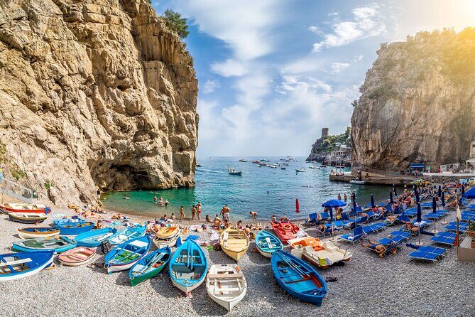 Amalfi Coast & Positano: Boat Tour with Snorkeling & Drinks - Stop 3: Fiordo di Furore and the dramatic fjord-style cliffs