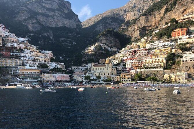 Amalfi Coast Sharing boat tour from Sorrento - Positano on Land: 1.5 Hours for Shops and Great Photos