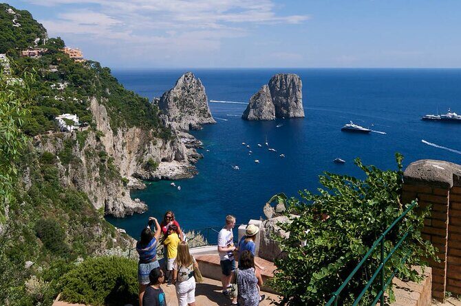 Blue Grotto Experience and Walking - Augustus Garden: included, but timing can squeeze it
