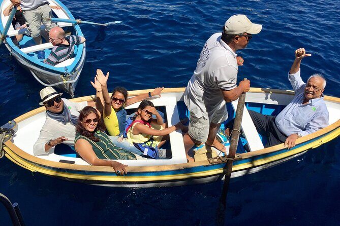 Blue Grotto Experience and Walking - When Blue Grotto is closed: the boat replacement can steal the show