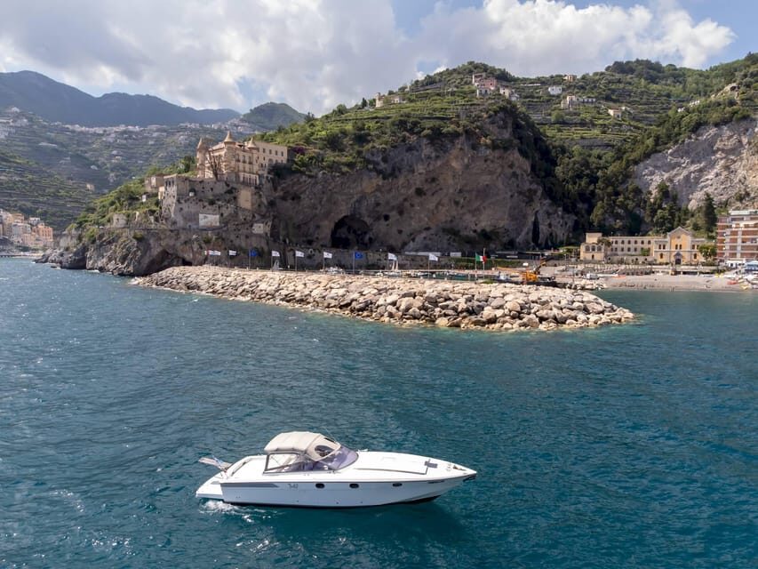Boat tour Amalfi Coast - Capri - Positano - Sunset - Emerald Grotto and Blue Grotto: cave stops and what to pay