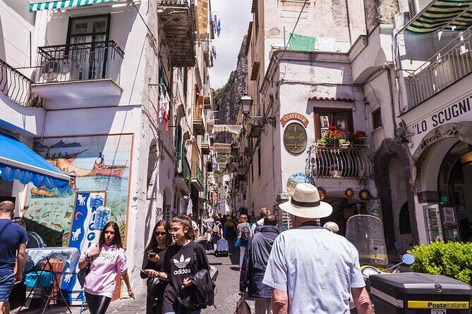 Boat Tour of Amalfi, Positano and Ravello from Sorrento - Mount Vesuvius and Queen Giovanna’s Baths: early magic on the water