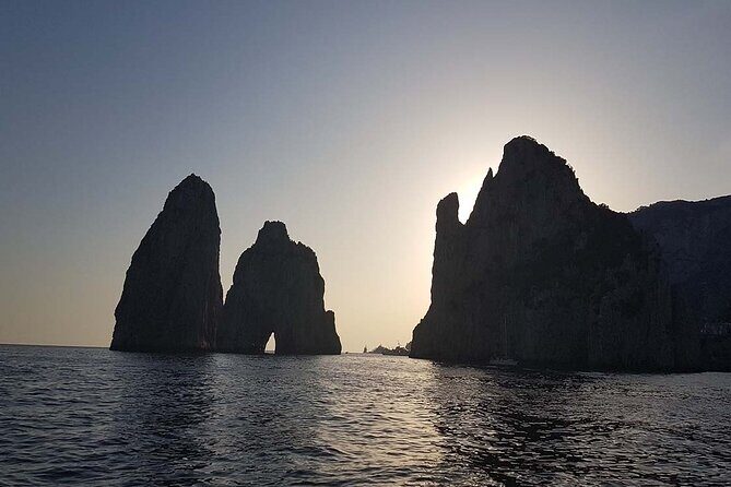 Boat tour of Capri (tour classes 2 hours ) - Lighthouse Tip Carena and the English Forts: The Coast with a Story Name