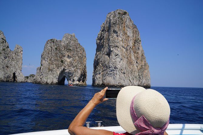 Capri & Anacapri Day Tour with Blue Grotto included from Sorrento - The Blue Grotto by paddle boat: big payoff, real-world conditions