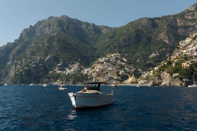 Capri and Amalfi Coast tour departing from Positano - Positano Seen From the Sea: Your Day Starts With a Wow