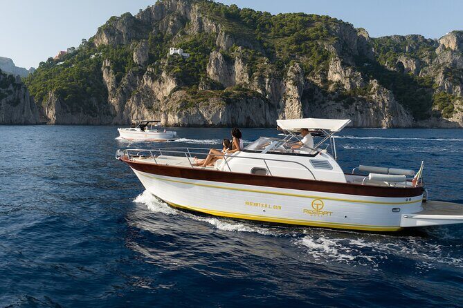 Capri and Amalfi Coast tour departing from Positano - Marina Piccola: Time to Disembark, Eat, and Soak in the Views