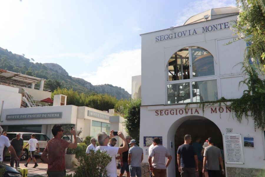 Capri and Anacapri tour: Faraglioni and Caves from Sorrento - Anacapri Time: Mount Solaro Vistas and Piazzetta Umberto I
