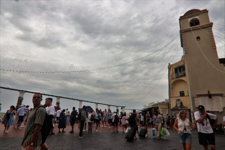 Capri and Anacapri tour: Faraglioni and Caves from Sorrento - Capri Town + the Gardens of Augustus: Classic Views, Guided Context