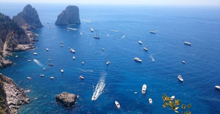 Capri and Anacapri Walking Tour from Sorrento - Capri Town Walking Route: Narrow Lanes and Big Views at Augustus Gardens
