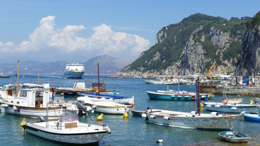 Capri and Anacapri Walking Tour from Sorrento - Two Hours of Freedom in Capri Town: Shopping, Coffee and a Smart Lunch