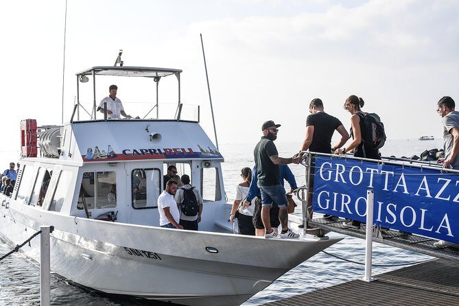 Capri Boat & Land Tour from Sorrento with Limoncello Tasting - Malaparte, Punta Carena, and the Faraglioni: the iconic coast in motion