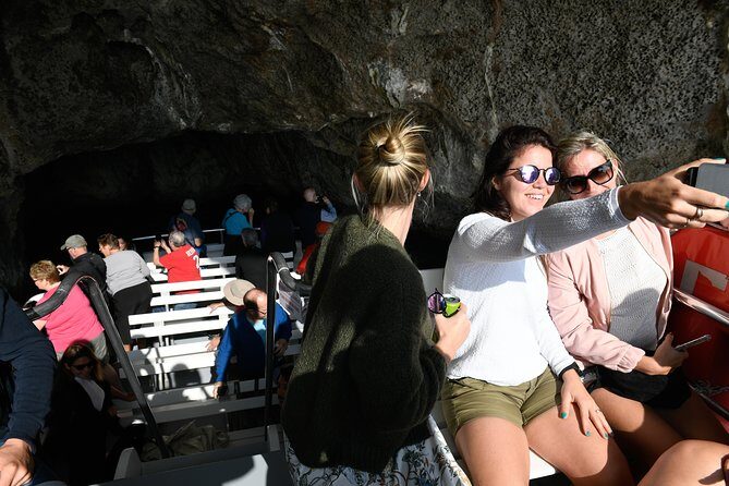 Capri Boat & Land Tour from Sorrento with Limoncello Tasting - Limoncello tasting and onboard narration in English (plus swimming option)
