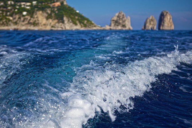 Capri Boat tour from Positano with Light Lunch, Drinks & Swim - Snorkeling and swim stops: bring gear or plan to keep it simple