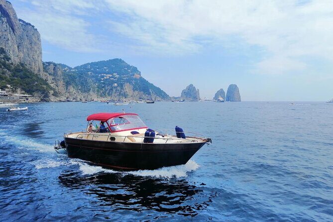 Capri Boat Tour | Full Day - On-board comfort: towels, drinks, snacks, and small luxuries that matter