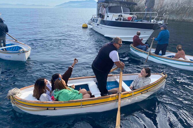 Capri Boat Tour with Optional Blue Grotto Visit from Sorrento - Trying for the Blue Grotto: early timing, a low entrance, and extra cost