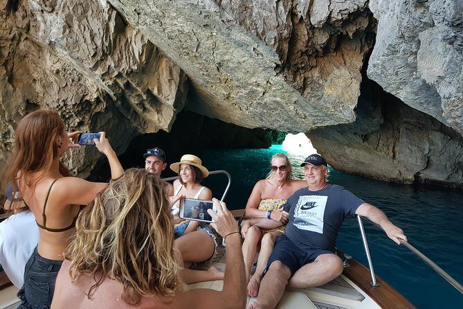 Capri Boat Tour with Optional Blue Grotto Visit from Sorrento - Green Grotto and White Grotto: two quick hits that make the day feel full