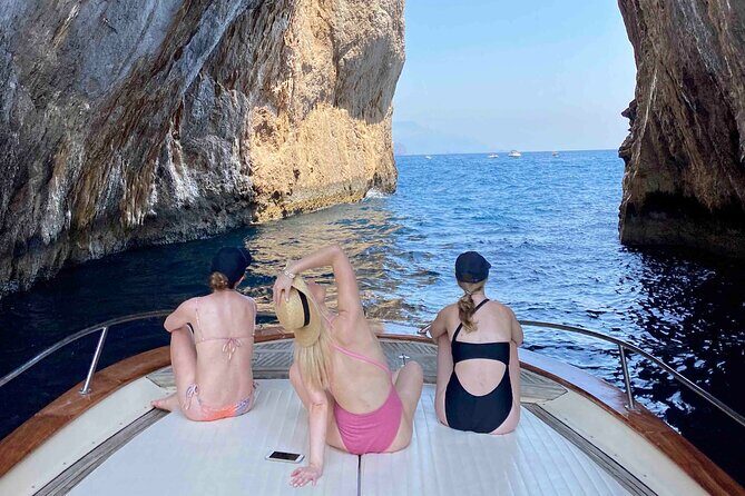Capri Boat Tour with Optional Blue Grotto Visit from Sorrento - Marina Piccola and the Faraglioni: Capri icons without losing the day