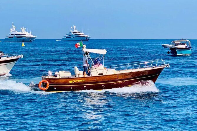 Capri by Boat private Comfortable tour - Blue Grotto Timing: Optional Extra Charge, But Not the Main Event Here