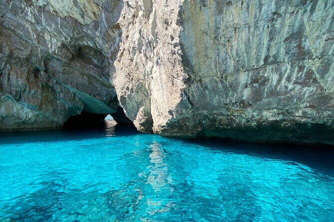 Capri excursion in a private boat - Punta Carena and the Cave of the Coral snorkel break