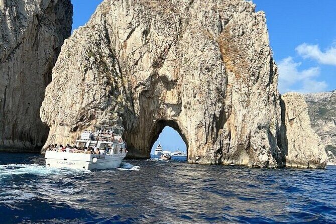 Capri First to Blue Grotto Semi Private Boat Tour from Sorrento - Optional Swimming on the Return: When the Sea Allows