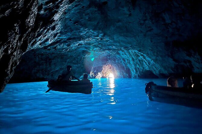 Capri First to Blue Grotto Semi Private Boat Tour from Sorrento - Drinks, Snacks, and a Small Celebration at Sea