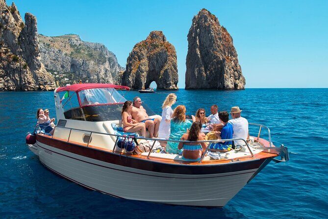 Capri Guided Boat Experience with Island Exploration and Transfer - Marina Grande and Punta Carena: where the day starts to make sense