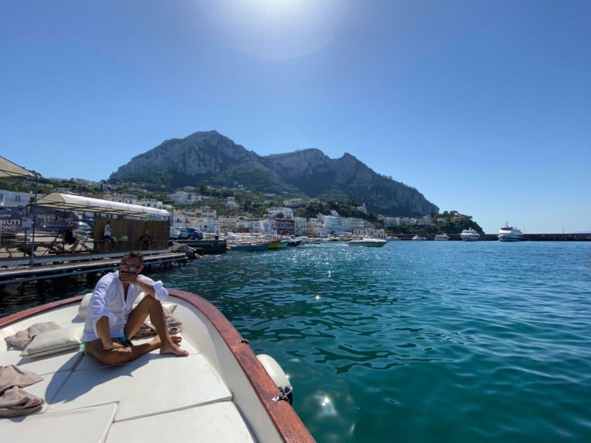 Capri: Island and Grottos Boat Cruise with Snacks and Drinks - Weather, sea conditions, and how to avoid a rough time