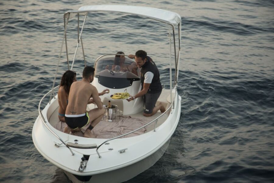 Capri Island & Blue Cave Private Boat Tour from Sorrento - Inside the Capri Coast Tour: White Grotto, Green Grotto, Faraglioni, and the Big Views
