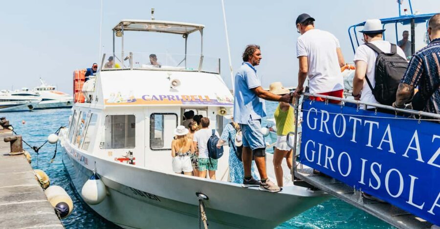 Capri: Island Boat Tour and Optional Blue Grotto Visit - Why a boat cruise is the smart way to see Capri’s coastline
