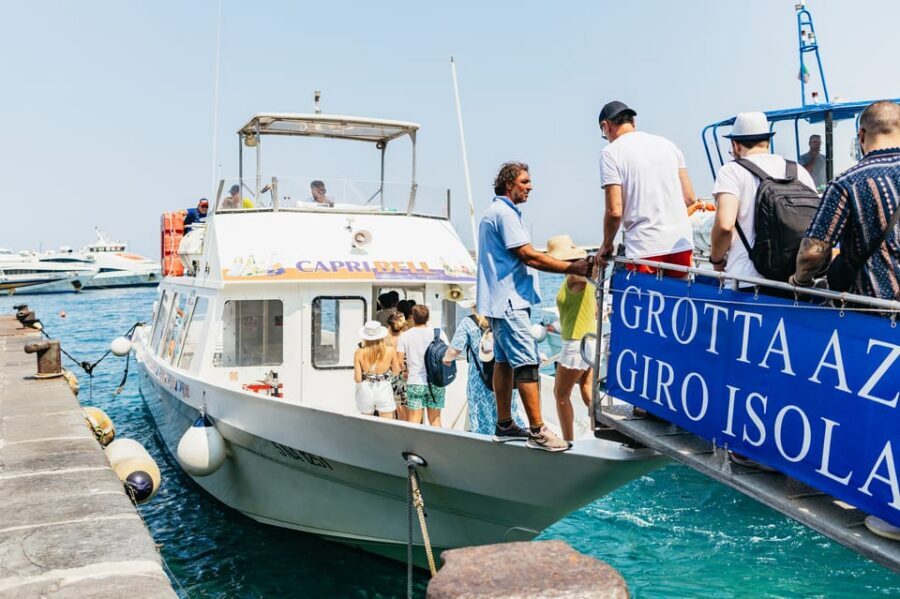 Capri: Island Boat Tour and Optional Blue Grotto Visit - Blue Grotto timing: why arriving before 13:00 is your best bet