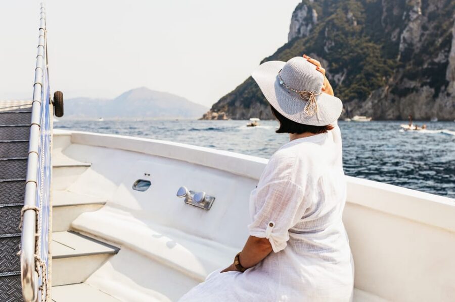 Capri: Island Boat Tour and Optional Blue Grotto Visit - The main cruise: Faraglioni, Arco Naturale, and Tiberius’s Leap