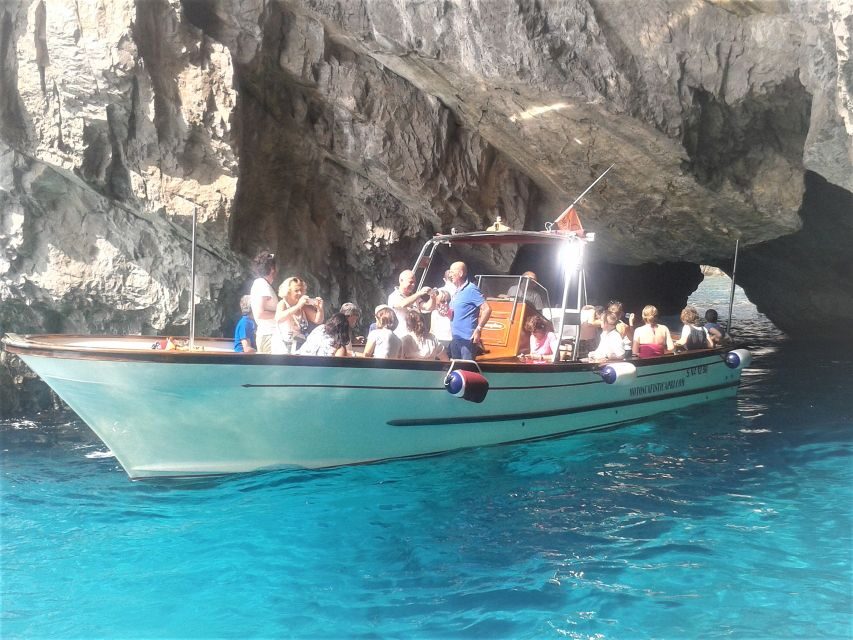 Capri: Island Boat Tour with Blue Grotto Stop - Casa Malaparte: the iconic shoreline angle