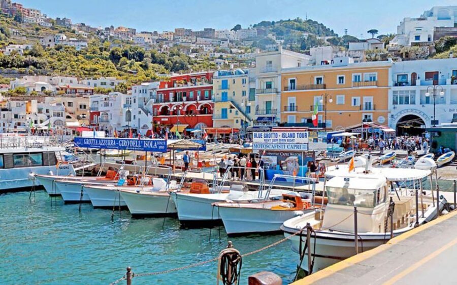 Capri: Island Boat Tour with Blue Grotto Stop - Faraglioni di Capri: the stop that usually makes people happy