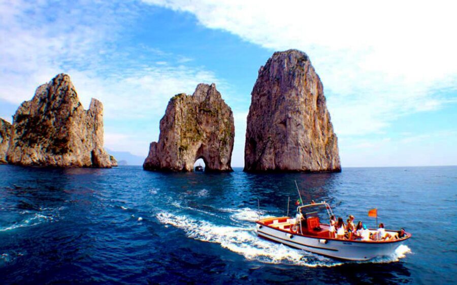 Capri: Island Boat Tour with Blue Grotto Stop - Where you board in Capri: Port of Capri Dock 0