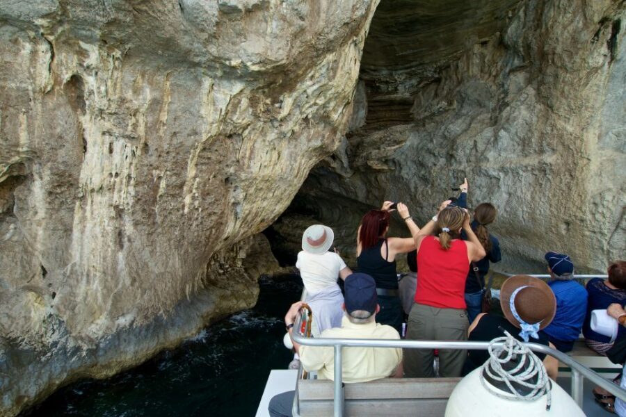 Capri: Island Sightseeing Tour with Blue Grotto Stop - The island from the water: Faraglioni, Natural Arch, and the grottos you’ll spot
