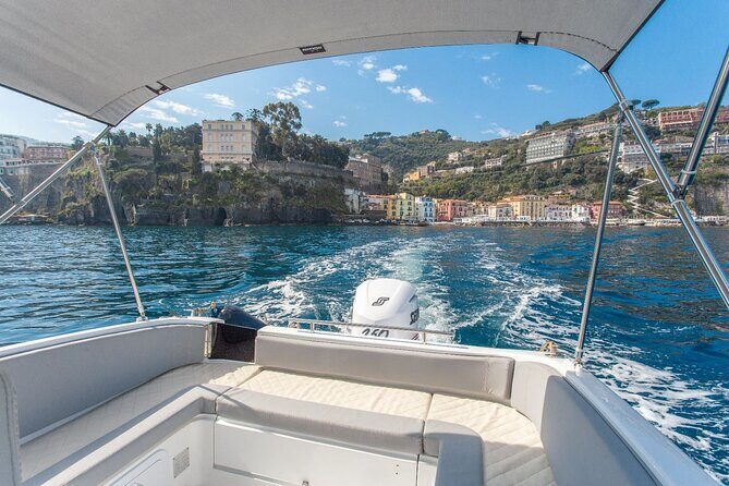 Capri Positano and Amalfi Ischia Private Boat Tour from Sorrento - I Faraglioni in Marina Piccola: Capri’s headline rocks