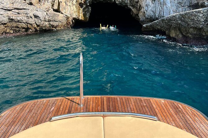Capri Premium Boat Tour and City Visit Free Bar and Aperitif - What you’re really buying: first-class comfort plus a grottos circuit