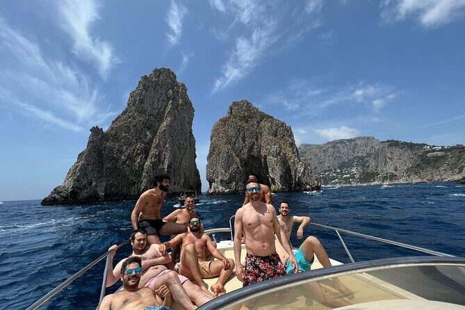 Capri Premium Private Boat Tour + City Visit - Private boat from Positano: what “all yours” changes