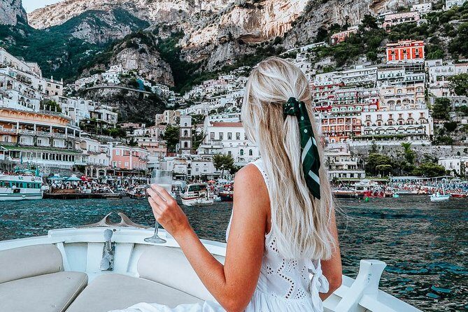 Capri Private Boat Tour from Positano, Praiano or Amalfi - Blue Grotto: glowing views, extra fee, and a real line risk
