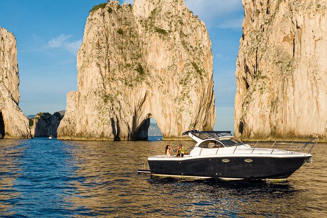 Capri Private Boat Tour with Limoncello tasting - Stop 2: Bagni Regina Giovanna Ruins and a Natural Swimming Pool
