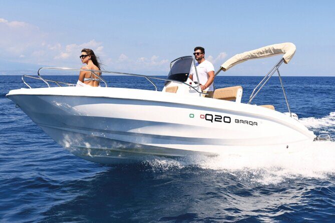 Capri private boat tour - Stop 1: Blue Grotto Area, Green Cave, White Cave, and Snorkeling